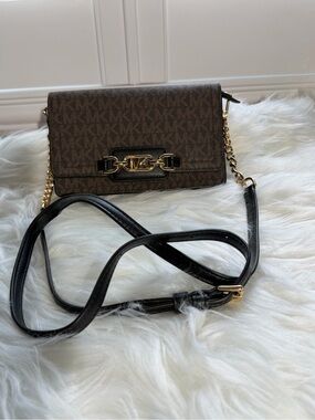 Michael Kors Heather Small Phone Chain Crossbody